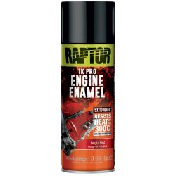 Engine Enamel Bright Red 300C 400ml Raptor